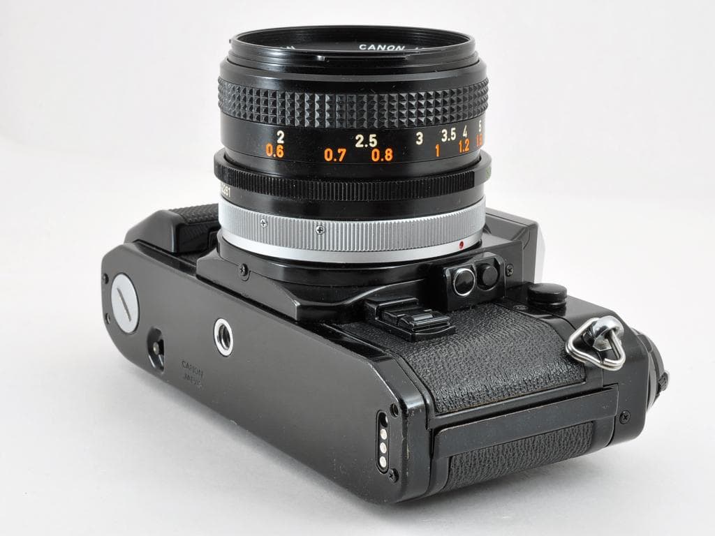 キヤノン AE-1 PROGRAM ブラック FD 50 f1.8 SC 動確