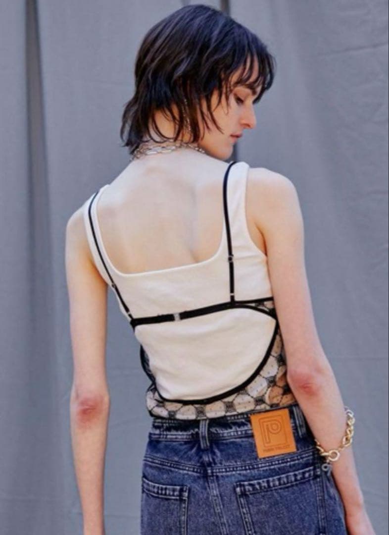 prank project プランクプロジェクト　レースキャミボディスーツ