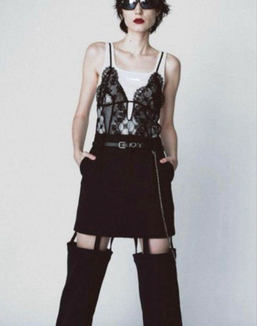 prank project プランクプロジェクト　レースキャミボディスーツ