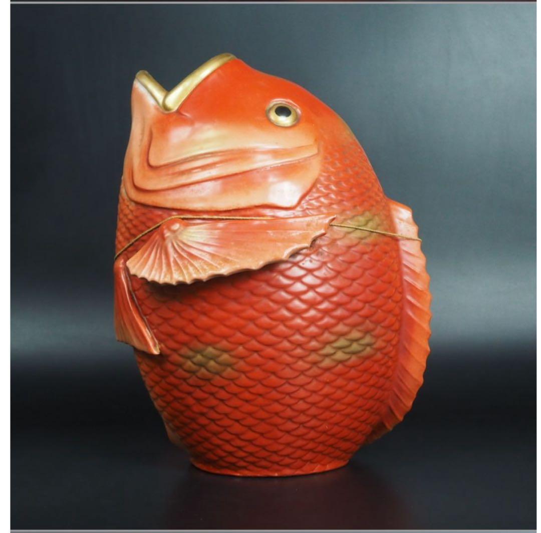 送料無料　明治時代　九谷恵比寿様　高さ31ｃｍ　迫力満点★大珍品★超レア★
