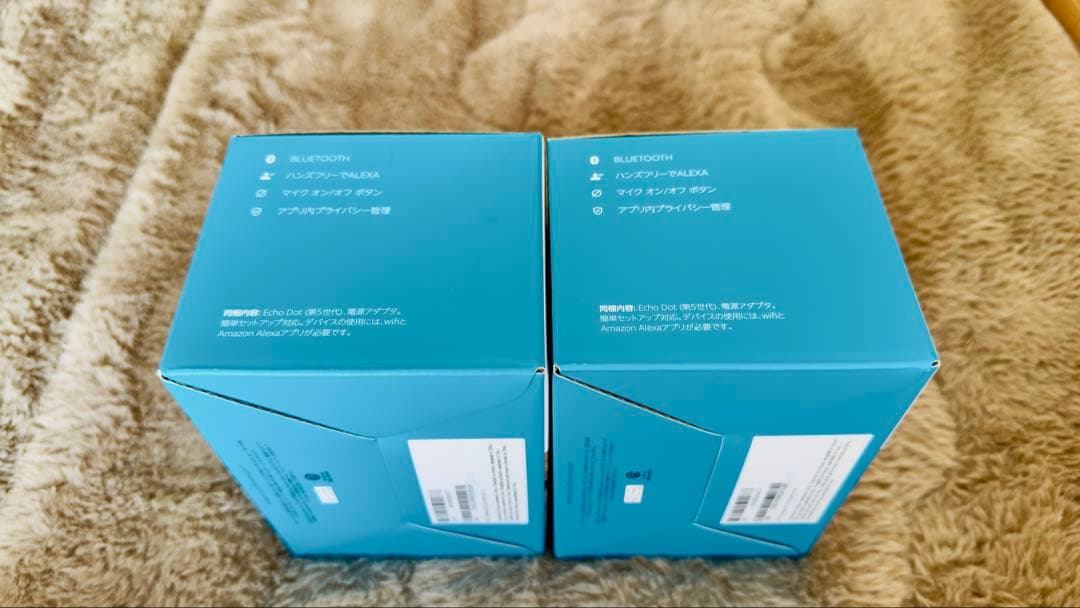 Alexa Echo Dot ブラック第5世代 2個セット