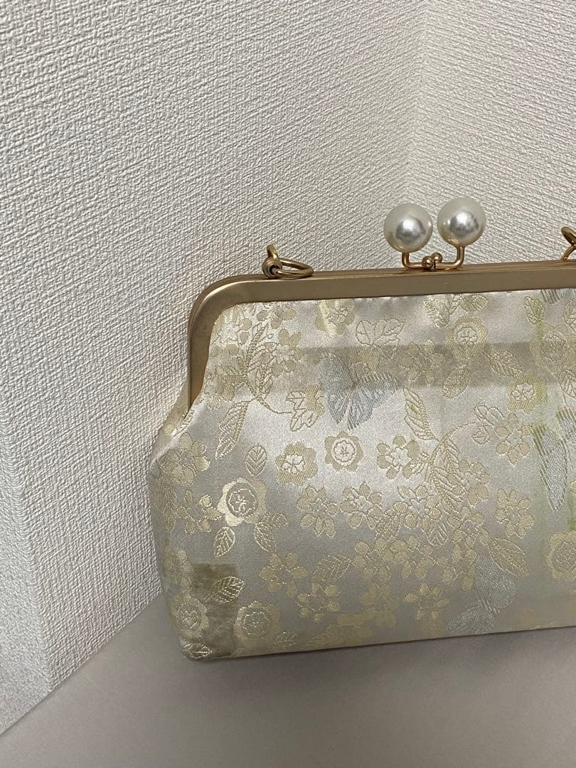 蝶柄 レース着物 ピンク 和洋ミックス 小紋 バッグおまけ付き