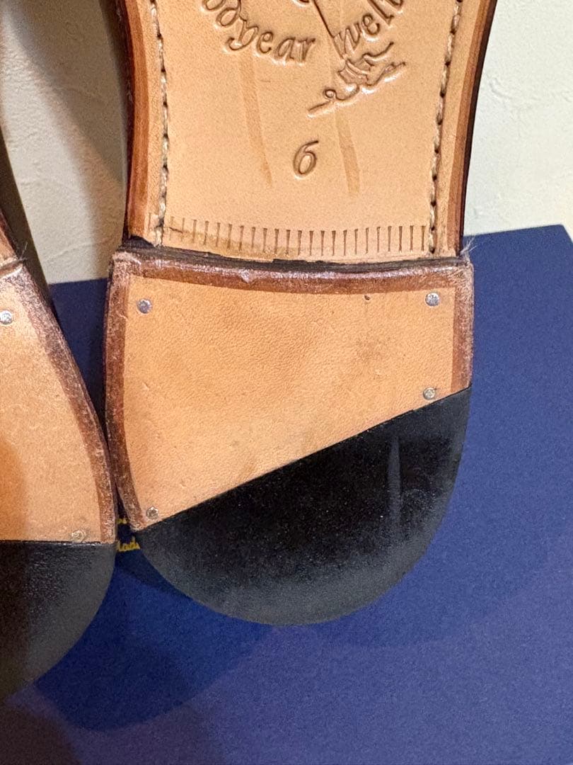 【JALAN SRIWIJAYA】スチール付き　ローファー ブラウン