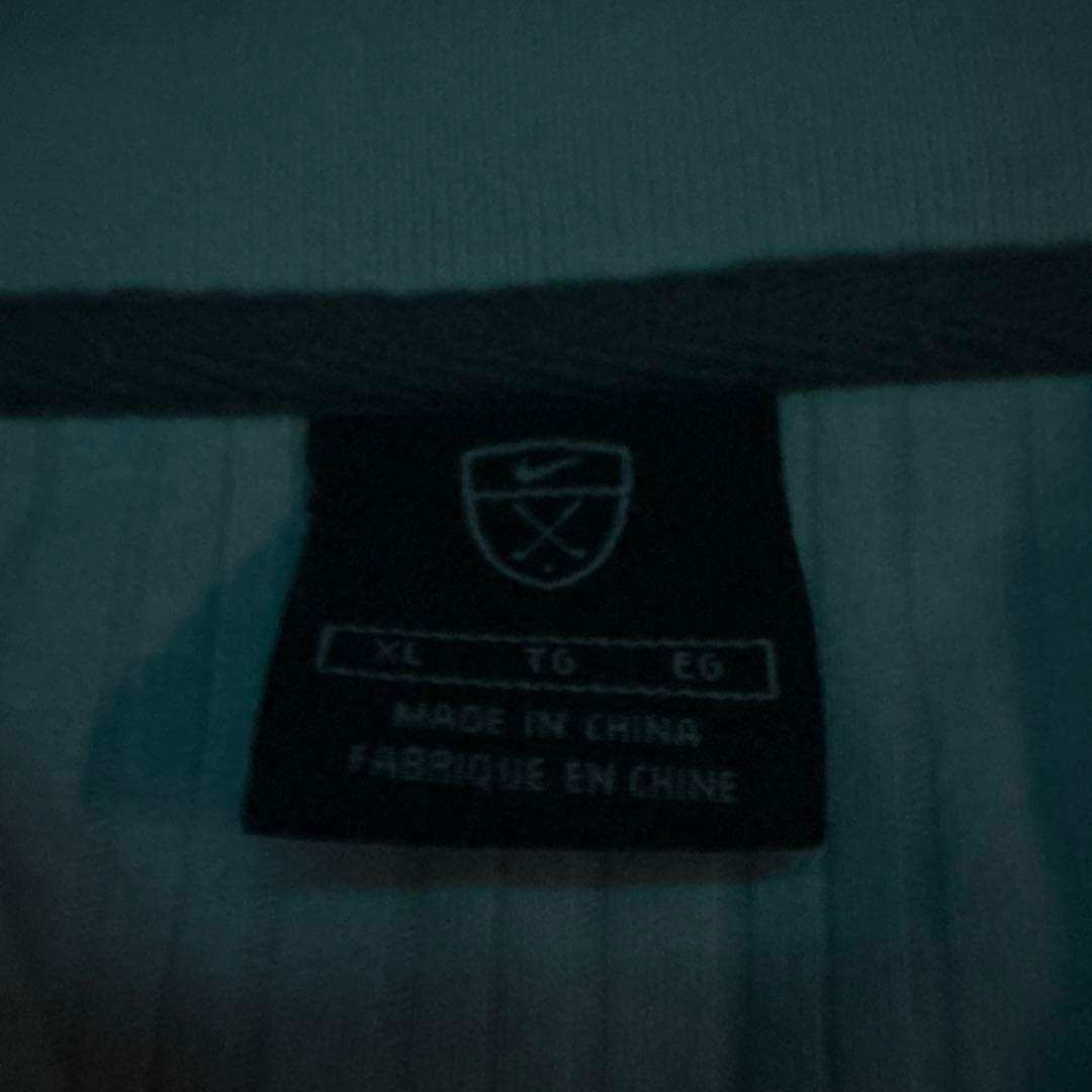 Nike 長袖ポロシャツ XL ホワイト