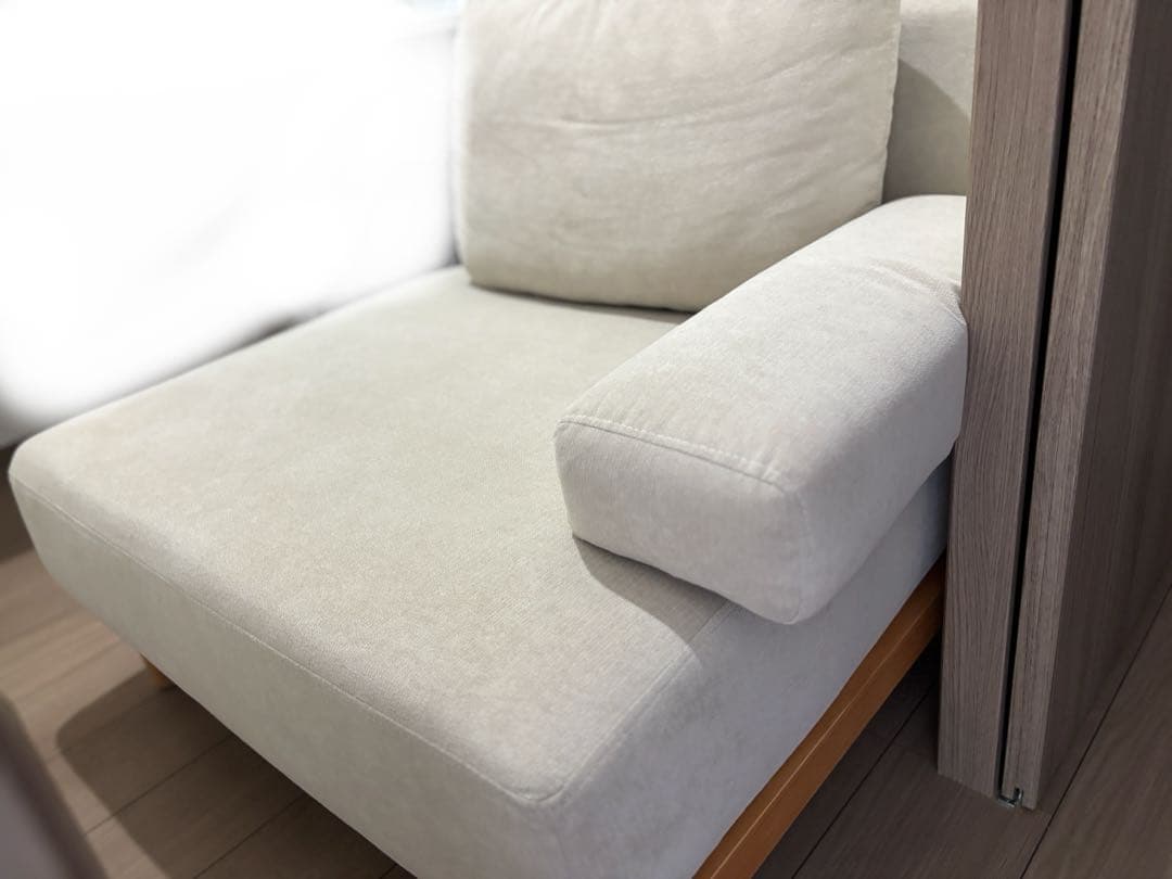 期間限定価格❣️【美品】ユニットソファ ベージュ 1人掛け