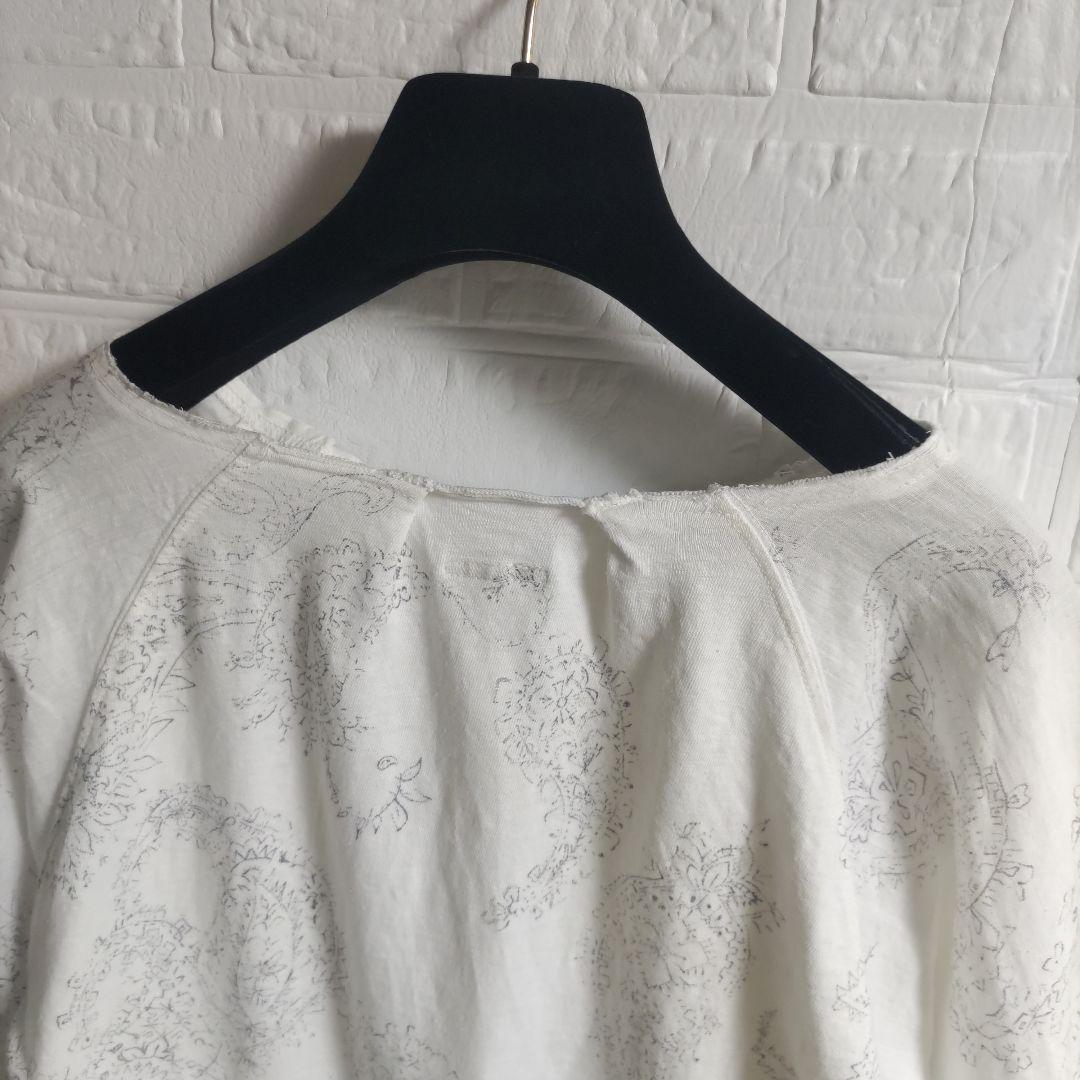 KAPITAL　キャピタル　刺繍　シャツ　 カットソー 　ペイズリー　トップス