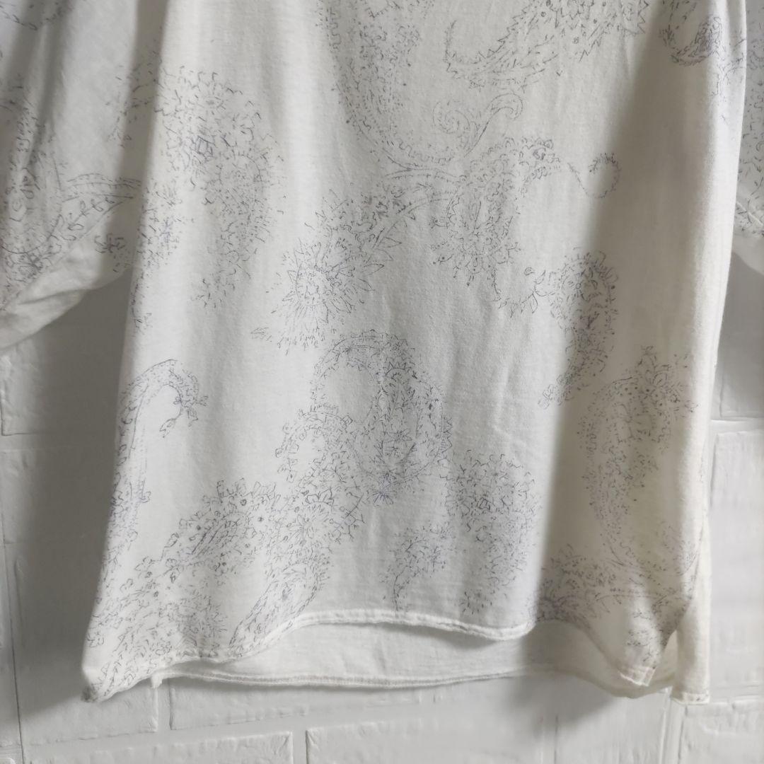 KAPITAL　キャピタル　刺繍　シャツ　 カットソー 　ペイズリー　トップス