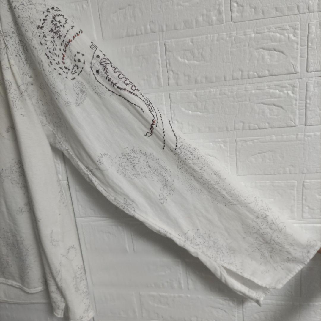 KAPITAL　キャピタル　刺繍　シャツ　 カットソー 　ペイズリー　トップス