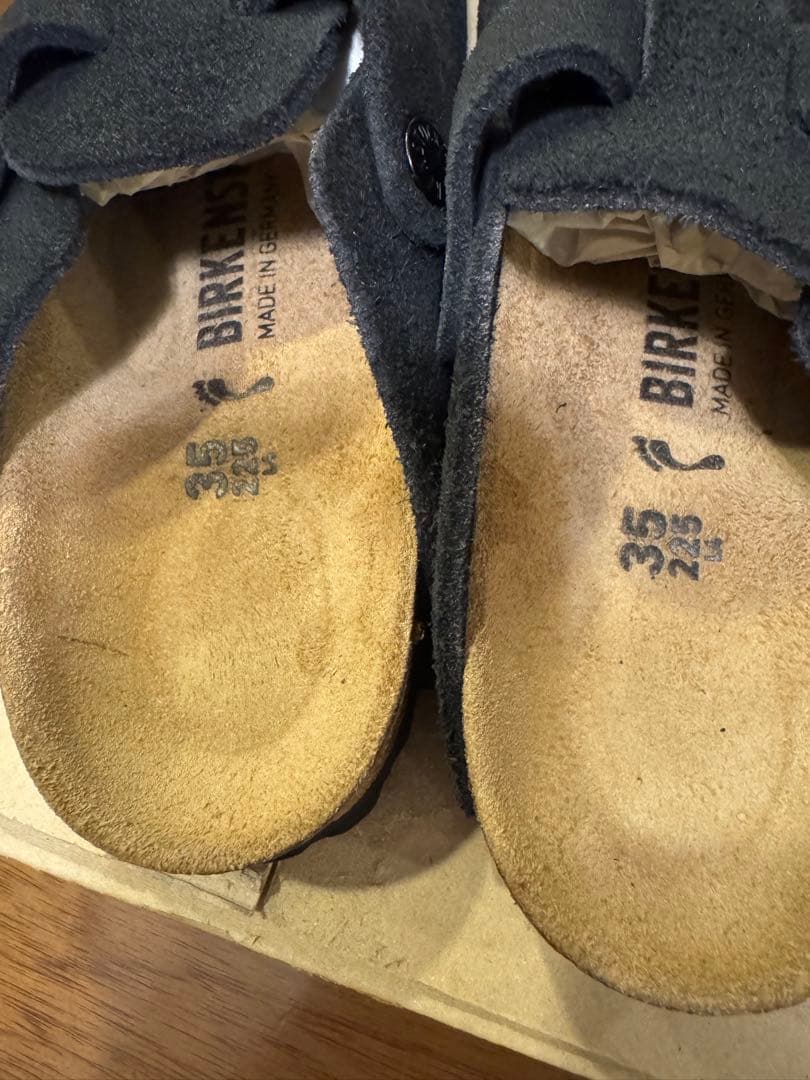 BIRKENSTOCK Boston 35 ブラック ビルケン ボストン