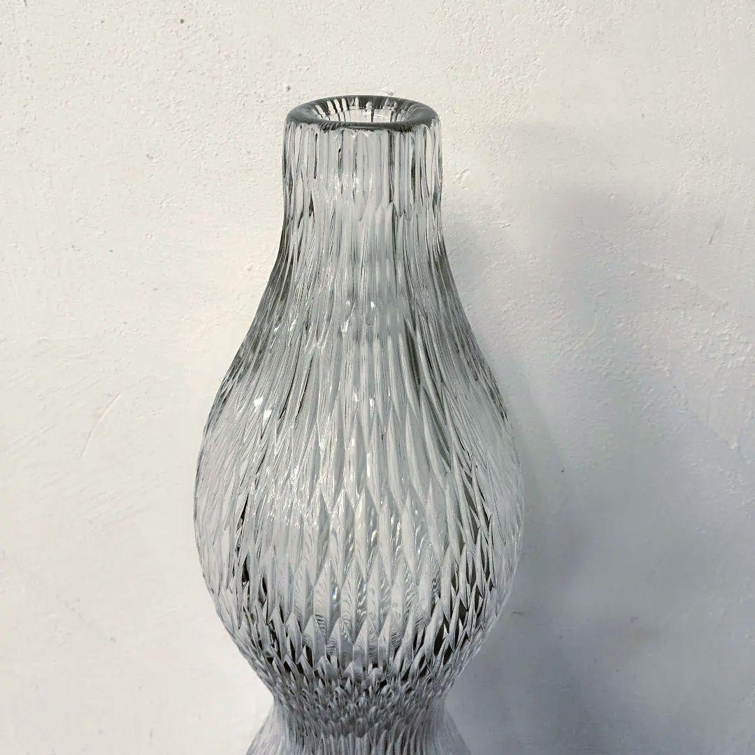 Anne Nilsson【Orrefors gallery】ガラス 花瓶　北欧