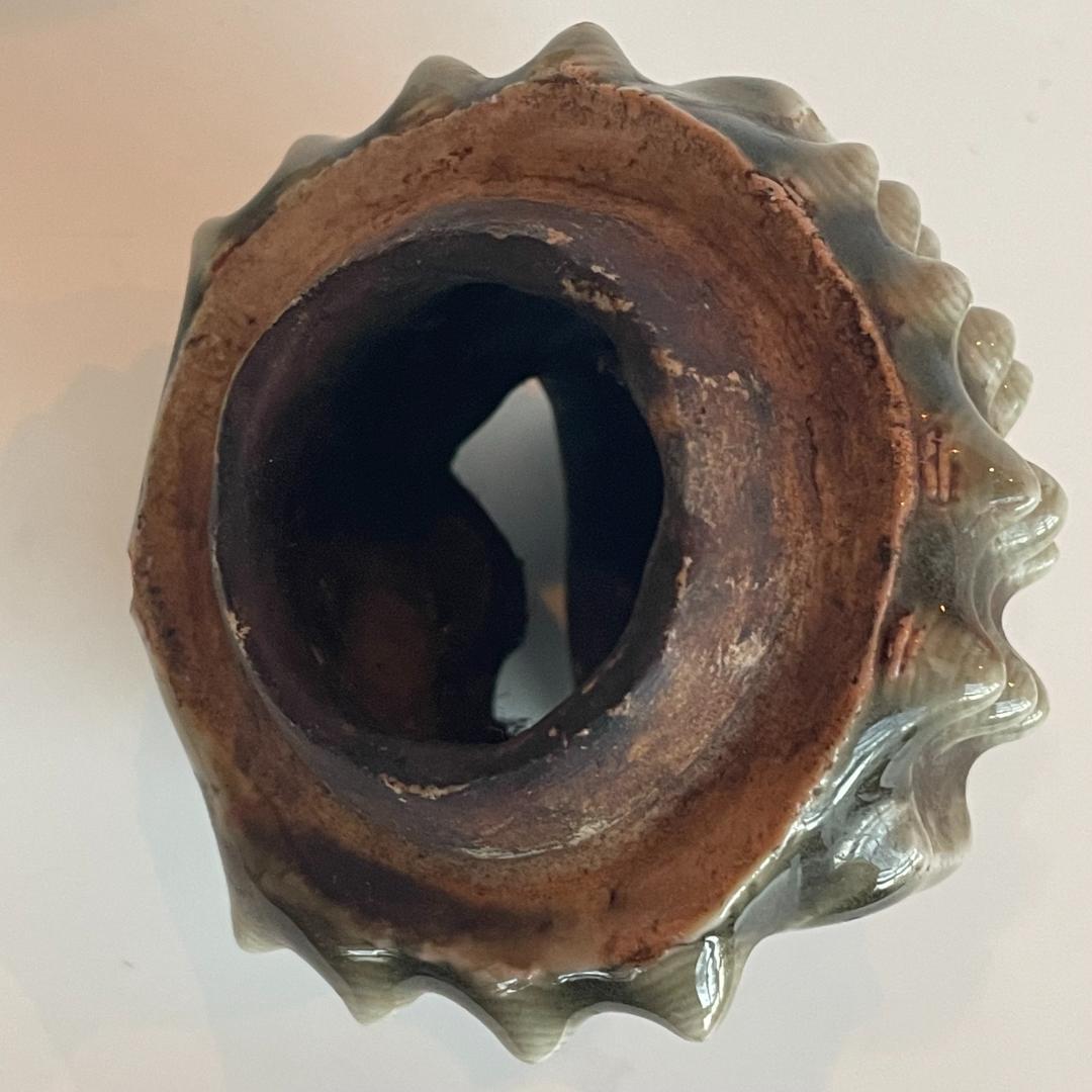 希少 三田青磁 獅子 香炉 江戸時代後期 1800年代 兵庫陶芸美術館所蔵