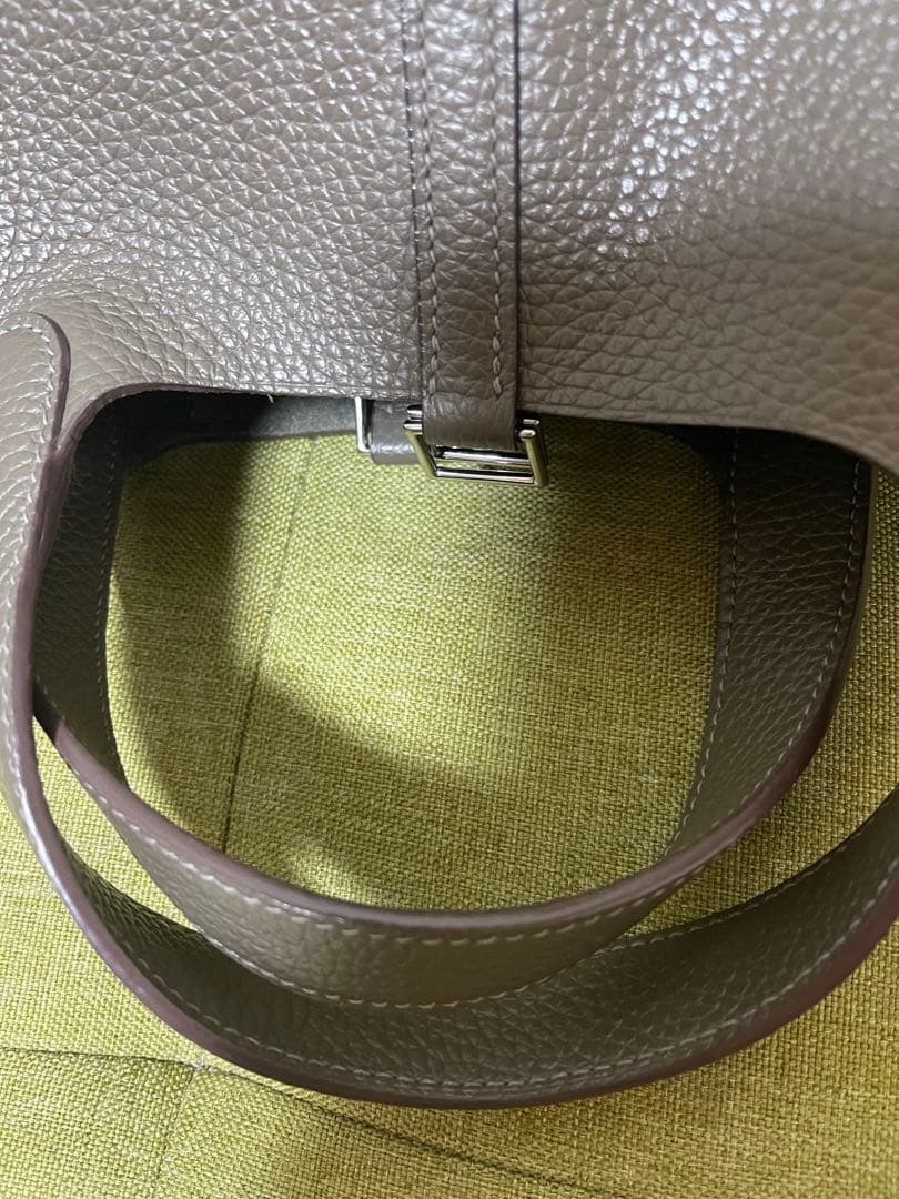 専用　本革ハンドバッグ　キューブバッグ　バケツ型バッグPM手縫い