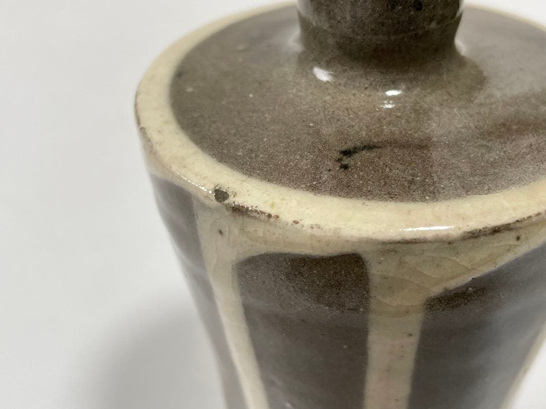骨董　アンティーク　古丹波　蝋燭徳利　流掛　徳利　民芸　民藝　柳宗悦　丹波焼