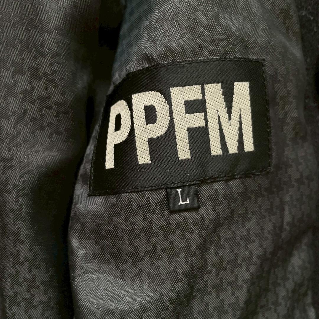 【ビッグサイズ】PPFM ピーコート L ナポレオンジャケット ブラック ウール