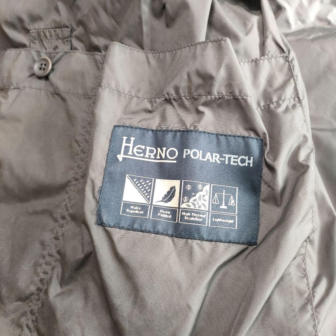 HERNO ウォーターレペレントダウンジャケット46POLAR-TECH グレー