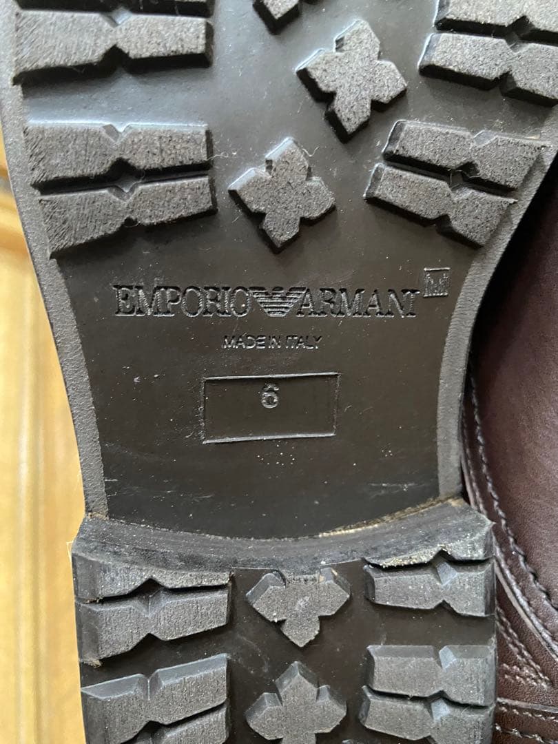 アルマーニ　靴　ブーツ　EMPORIO ARMANI 靴