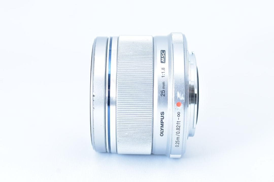 OLYMPUS オリンパス M.ZUIKO 25mm F1.8 シルバー 単焦点