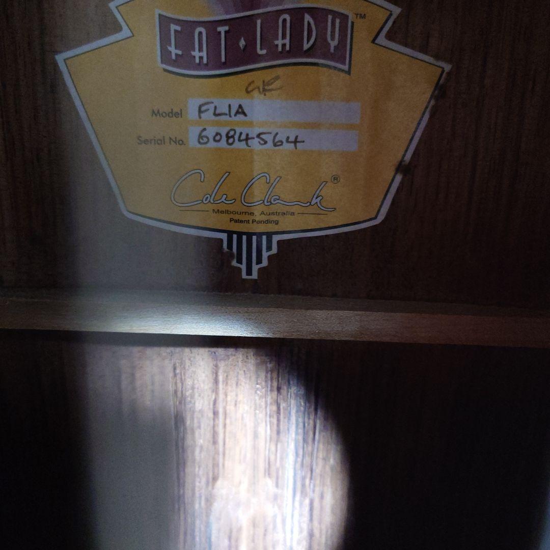 Cole Clark Fat Lady FL1A アコギ　コールクラーク