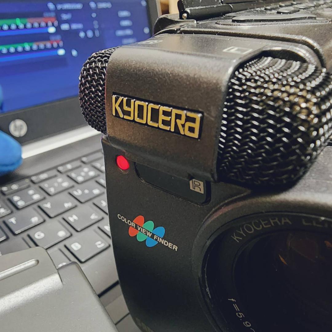 【動作確認済】高画質 8ミリ Hi8 SONY 京セラ ビデオカメラ セット