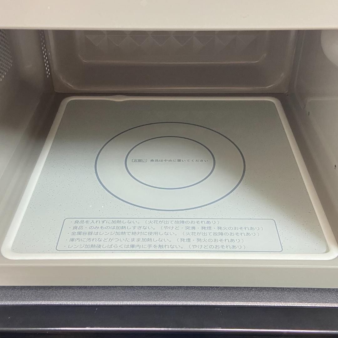 900W電子レンジ　ヤマダ電機　YMW-S17G1　2021年製