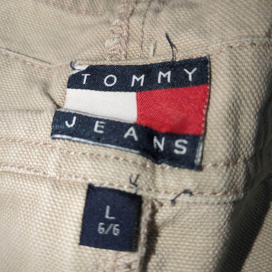 レア90s JEANS トミージーンズ ホワイトデニム オーバーオール