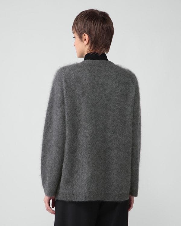 theory luxe 25AW 雑誌掲載 カシミヤ100％ カーディガン