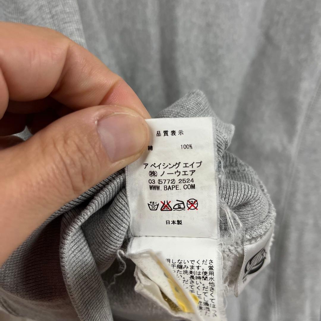 2007 A BATHING APE バットマン　スウェット　M BAPE
