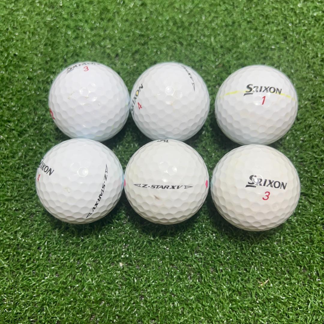 【A44】SRIXON Z-STARXV 2023年 白 ロストボール 24球
