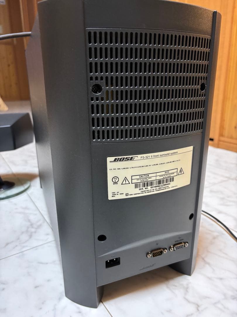 美品　BOSE FS-321 II front surround system