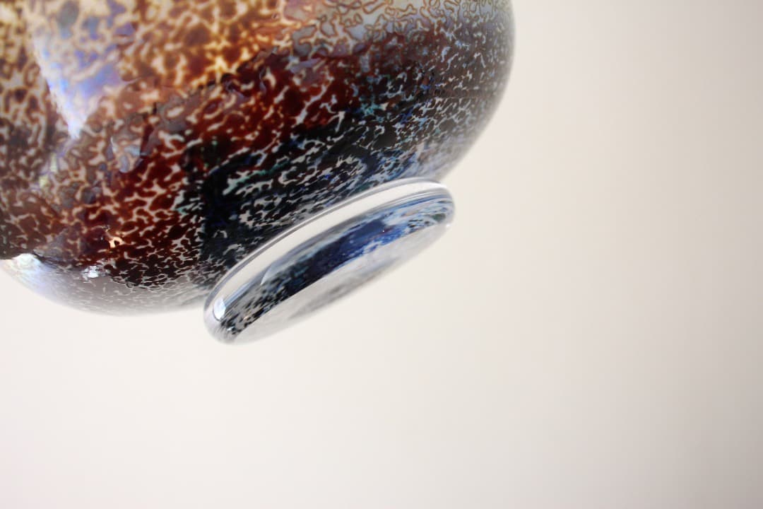 コスタボダ　ガラスボウル　METEOR流星　バーティル・ヴァリーン　アートガラス