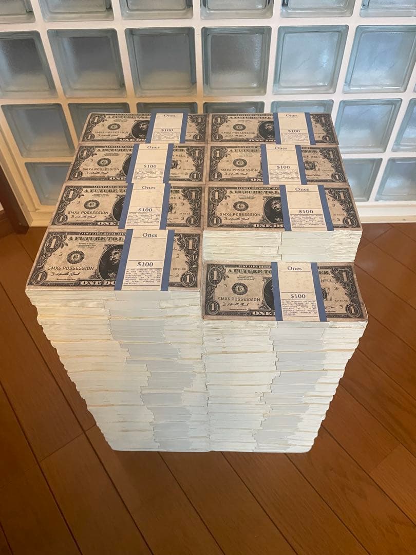 ★希少品★セントマイケル×河村康輔　ドル札　スツール　インテリア