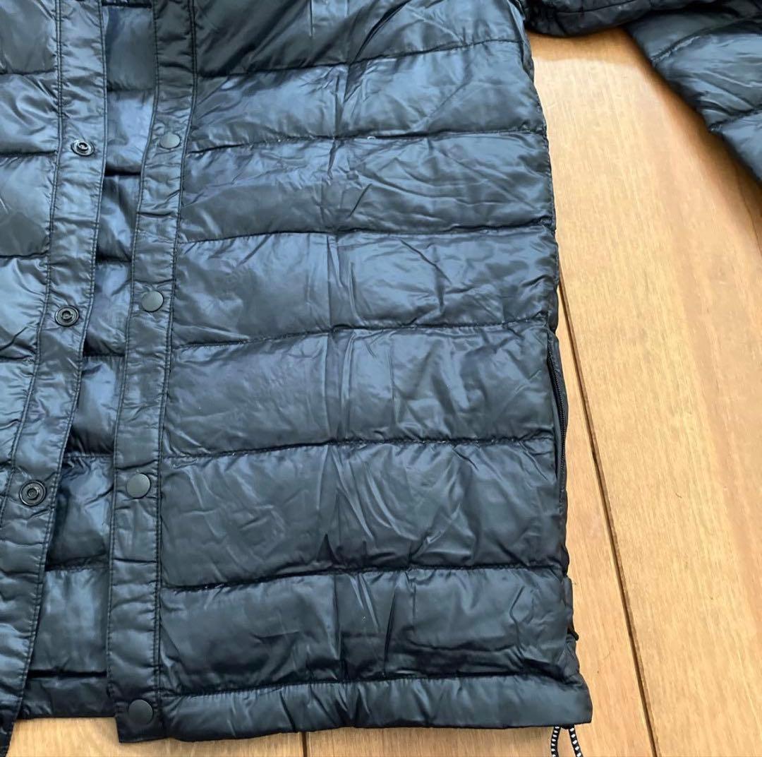 ゆい&こう様　ナンガ　ホワイトレーベル　ダウンカーディガン　ブラック　Ｓ