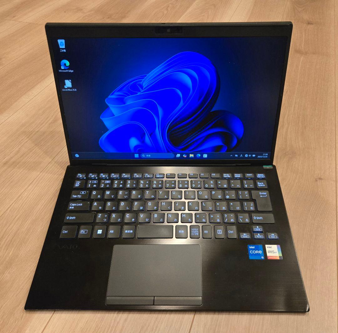 【特価処分】VAIO Pro PK SX14 第11世代i5/16GB/顔認証