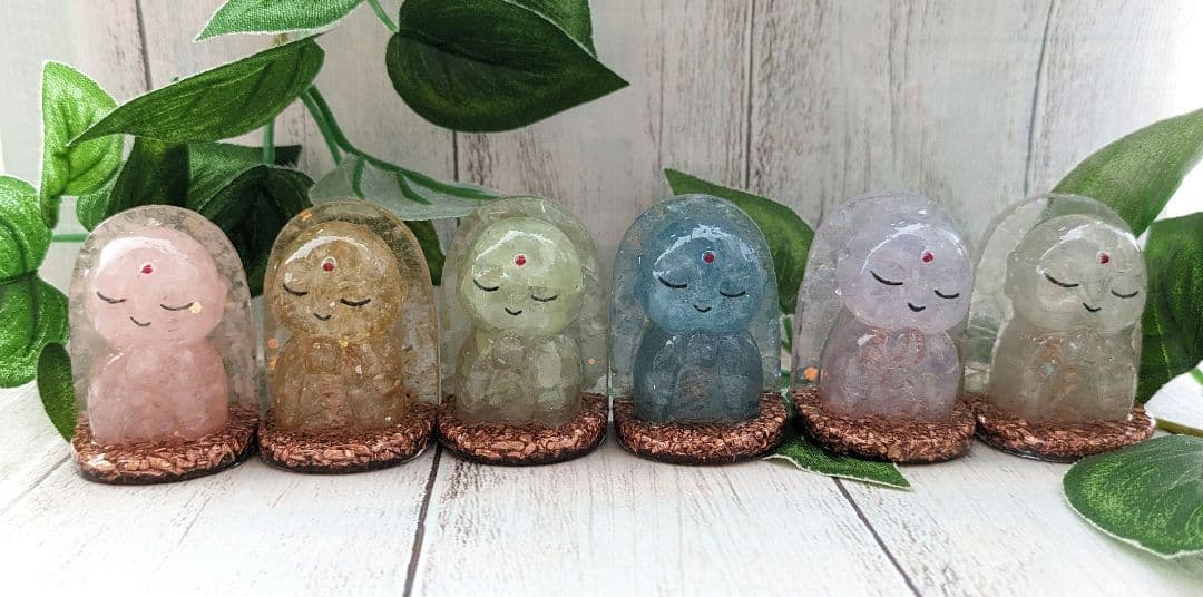 あとにも先にもこの１セットのみ！六地蔵のオルゴナイト☆