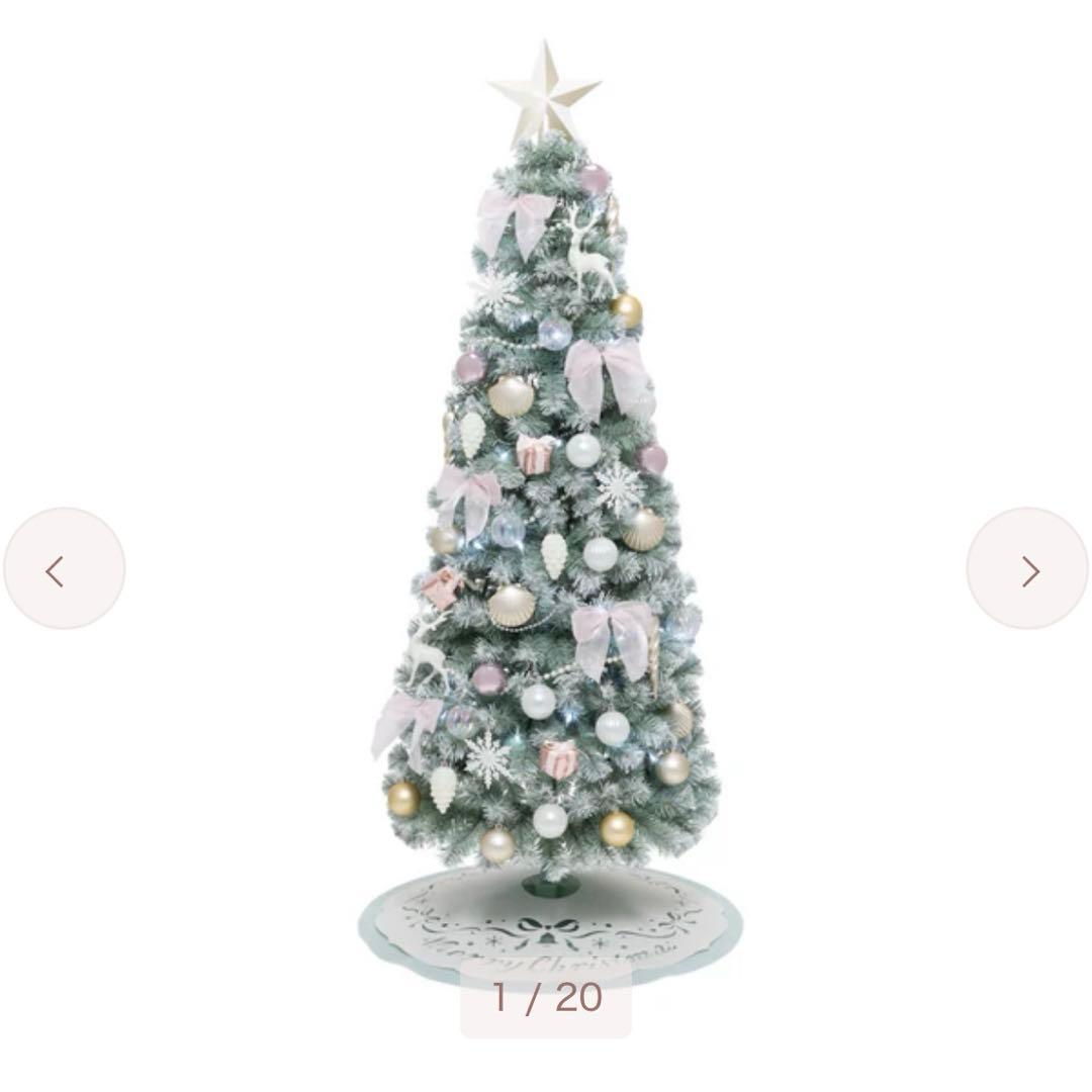 Francfranc クリスマスツリー　スターターセット150cmライトグリーン