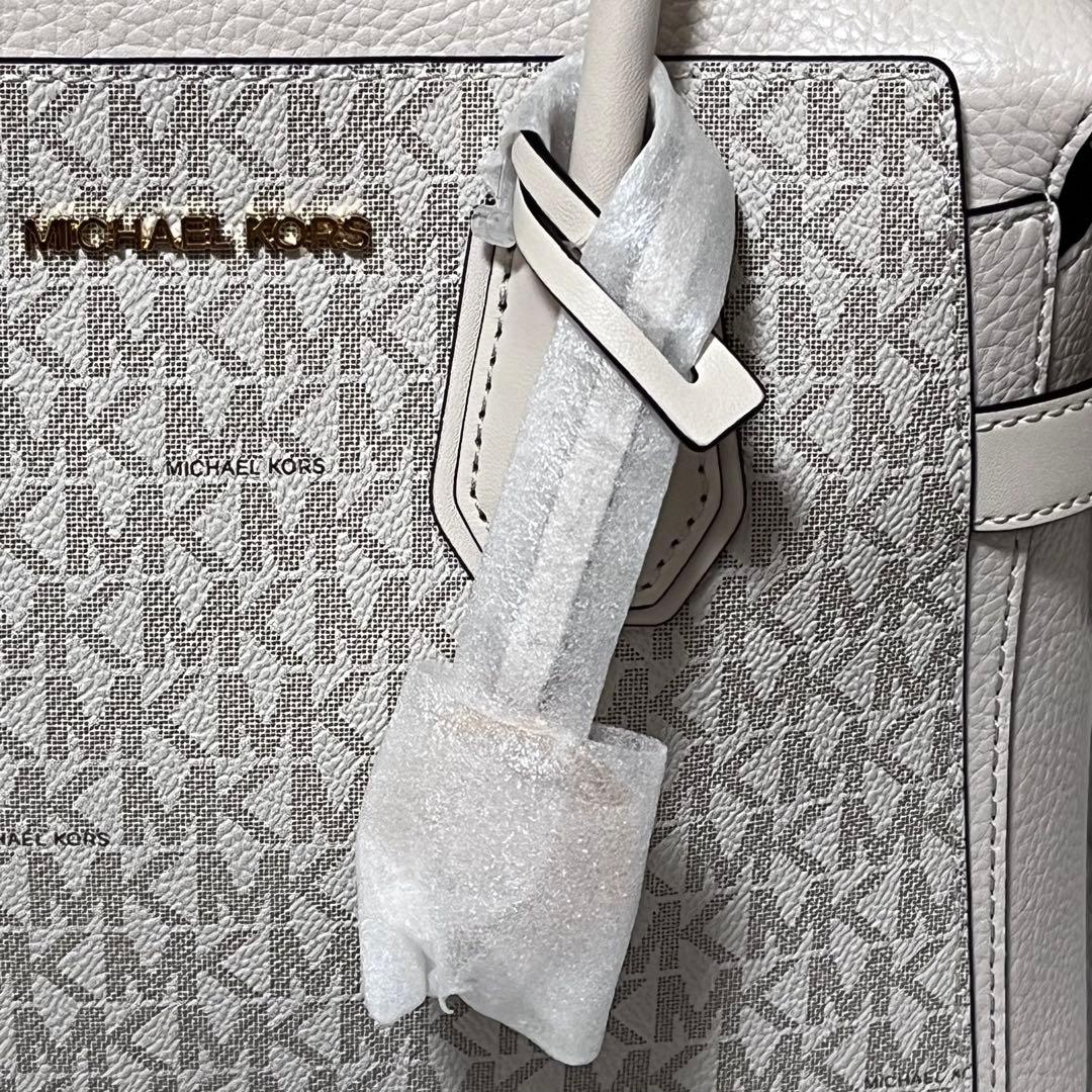 未使用✨マイケルコース ハンドバッグ ショルダー 2WAY PVC レザー 白