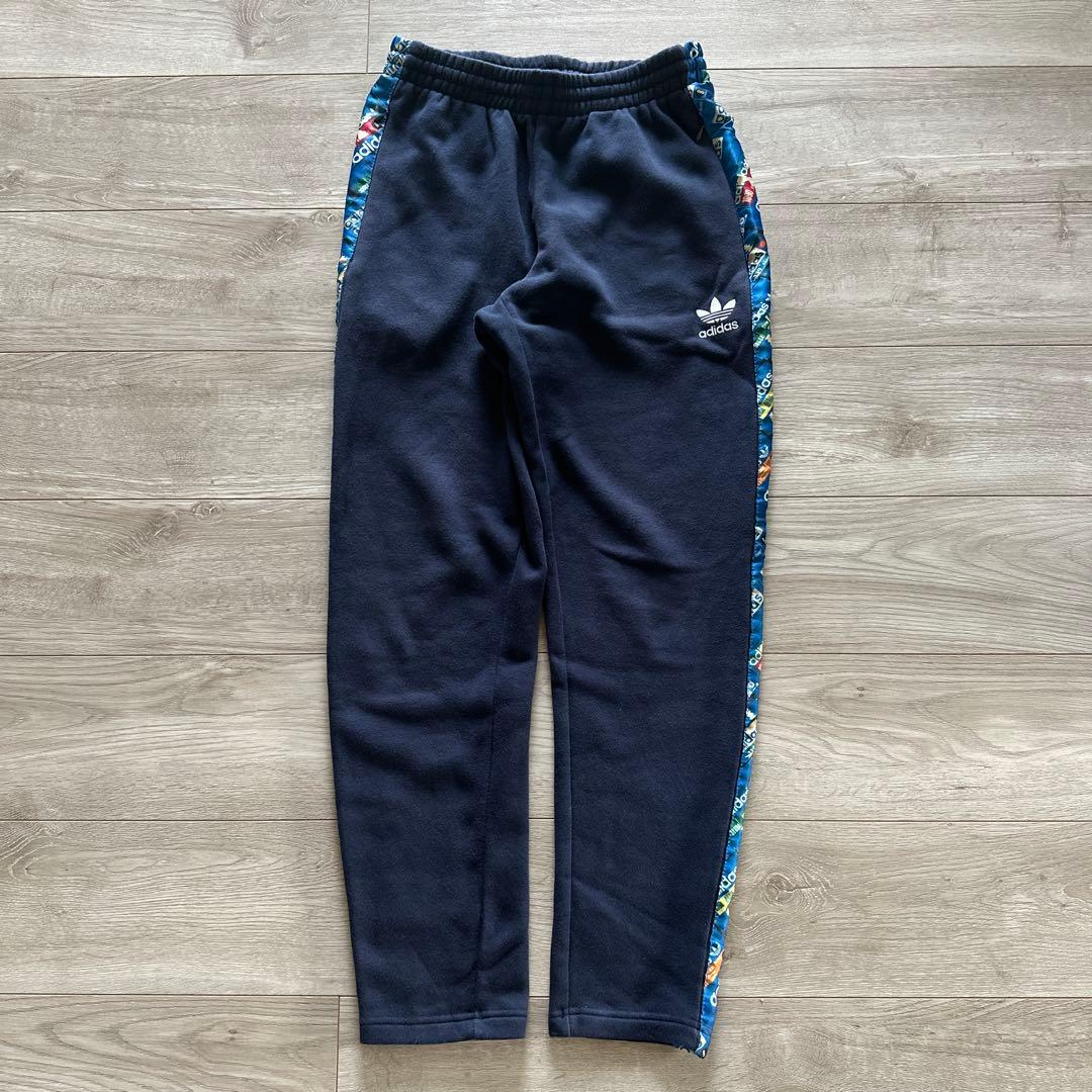 adidas リバーシブル　セットアップ　スウェット　ジャージ　M 総柄