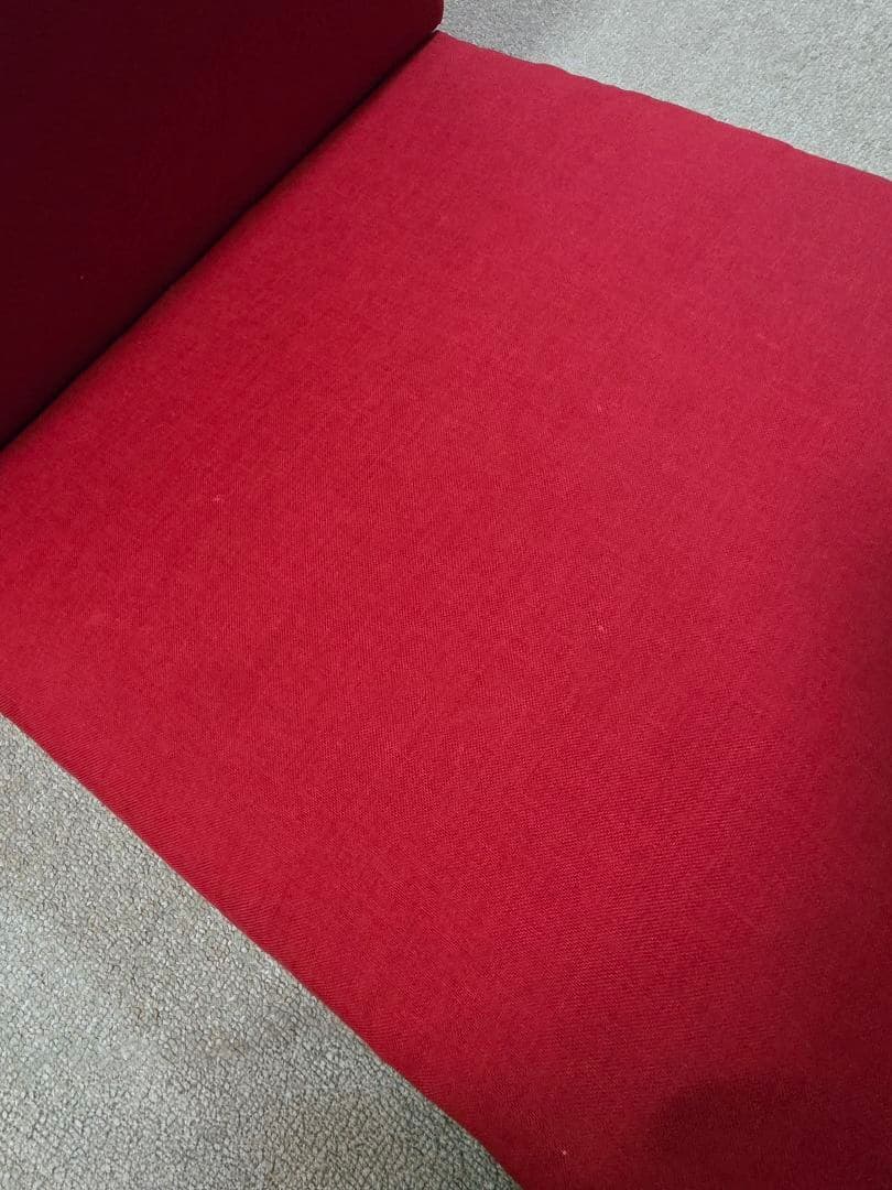 コーナーソファ　レッド
