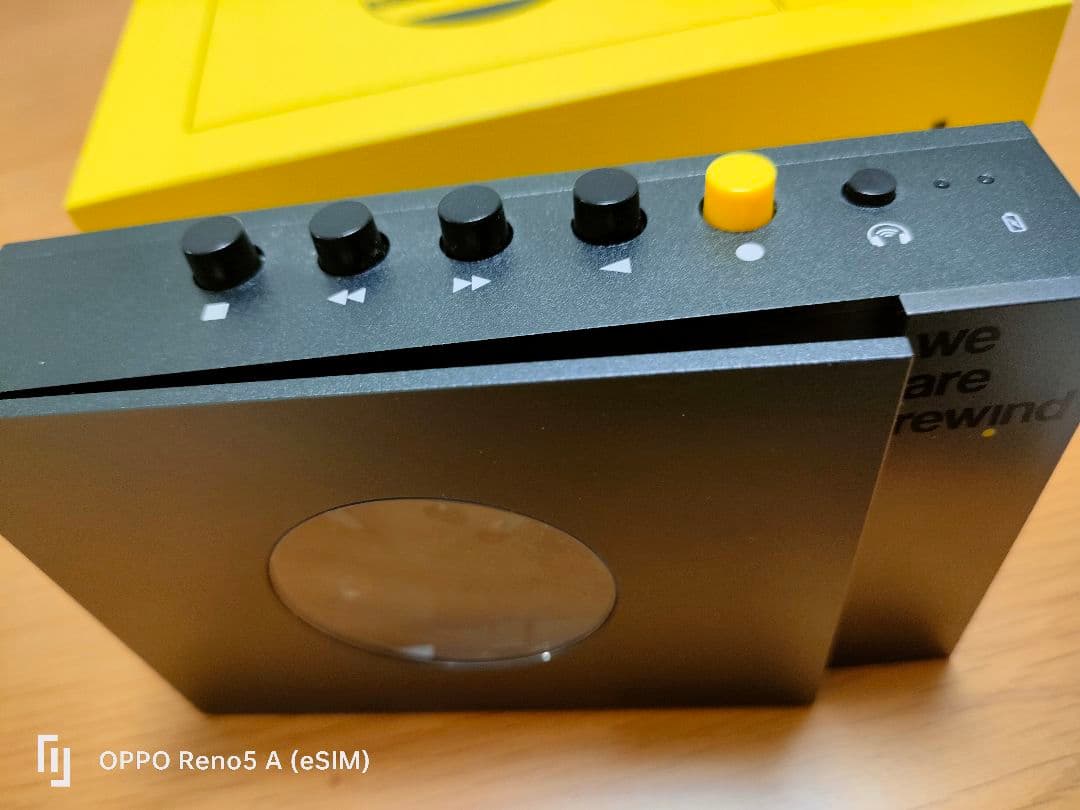 we are rewind カセットプレーヤー