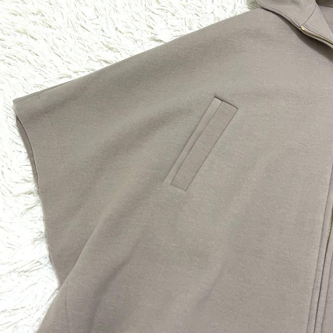 美品 ANAYI アナイ　アッシュクウール　フードポンチョ　ケープ