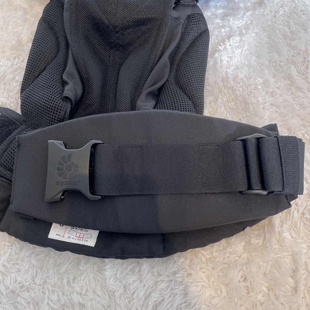ergobaby 極美品✨ オムニ360 クールエアー メッシュ ブラック　黒