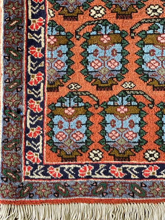 ヴィンテージ アルデビル産 ペルシャ絨毯 95.5cm×78cm