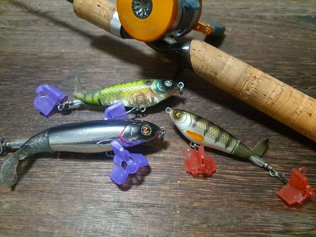 リバーツーシー 　ワッパープロッパー　3サイズ　3色　3個セット