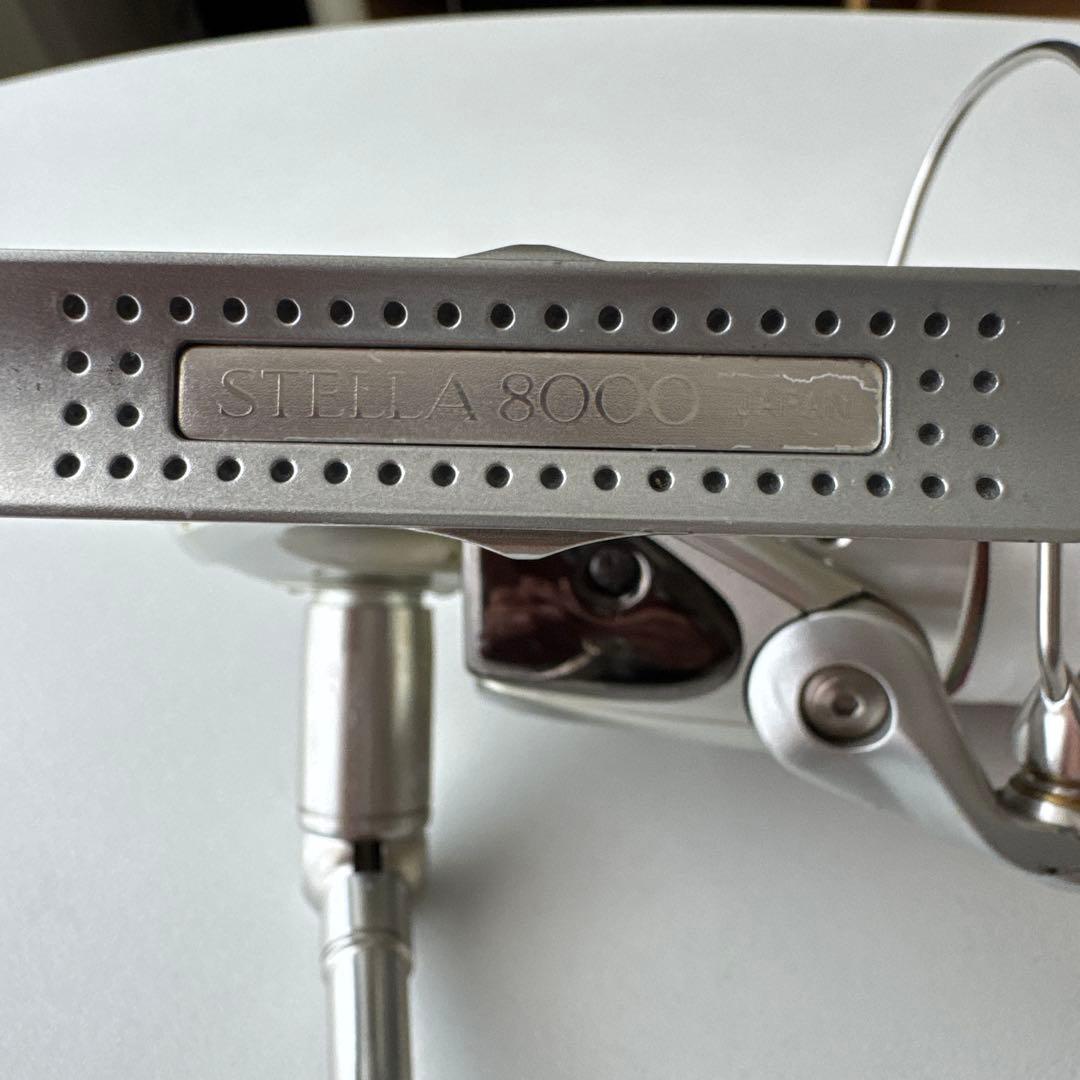 シマノ STELLA 8000 リール　PEライン付き