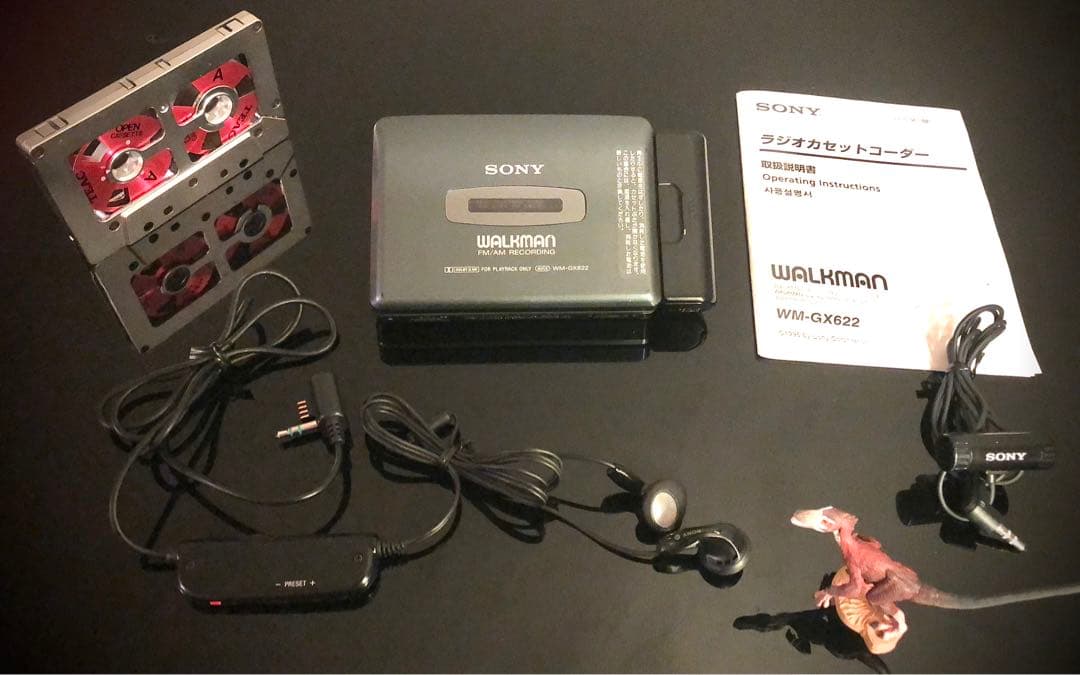 カセットウォークマンSONY WM-GX622 録音機能￼「整備済み、完動美品」