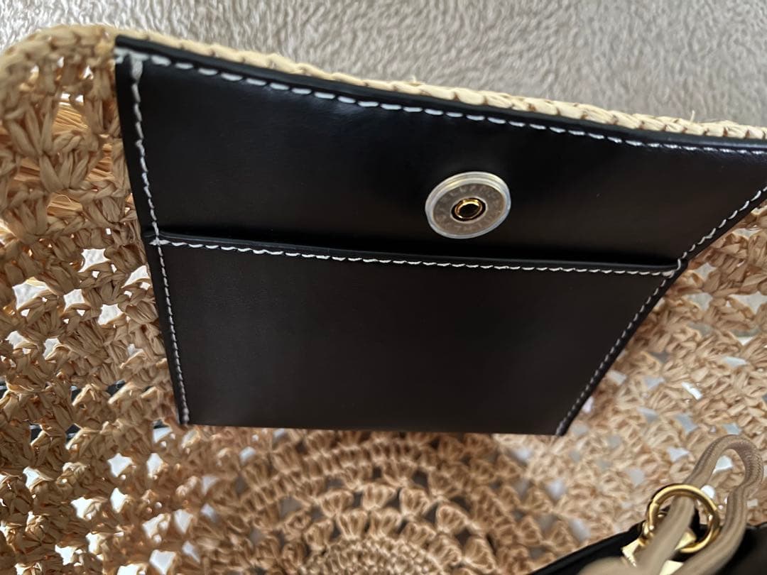 【専用】STELLA McCARTNEY 新品未使用 ラフィアショルダーバッグ