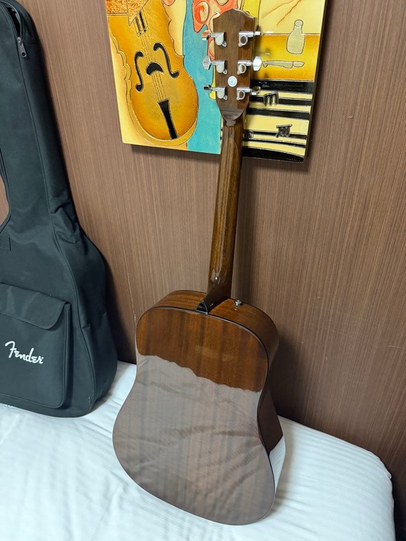 Fender CD-60s アコースティックギター ギターケース付き
