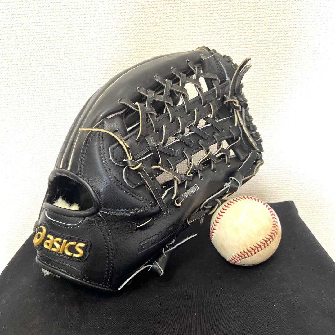 765 アシックス ゴールドステージ キップレザー 硬式 外野手用グローブ