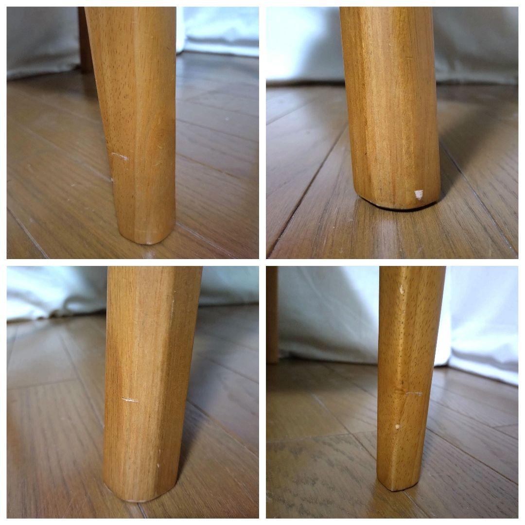 朝日木材加工　ダイニングチェア　2脚セット②　座面カバー付き　送料無料