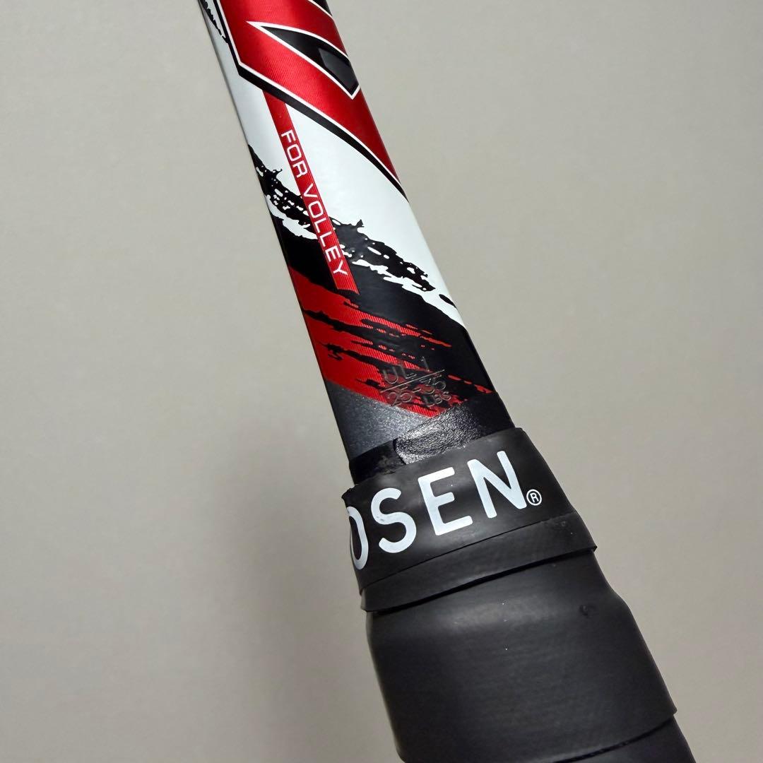 【極美品】YONEX ナノフォース 8V レブ フレイムレッド